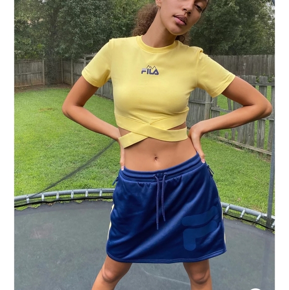 Fila Dresses & Skirts - NEW FILA Yatee Side-Zip Mini Skirt
NAVY